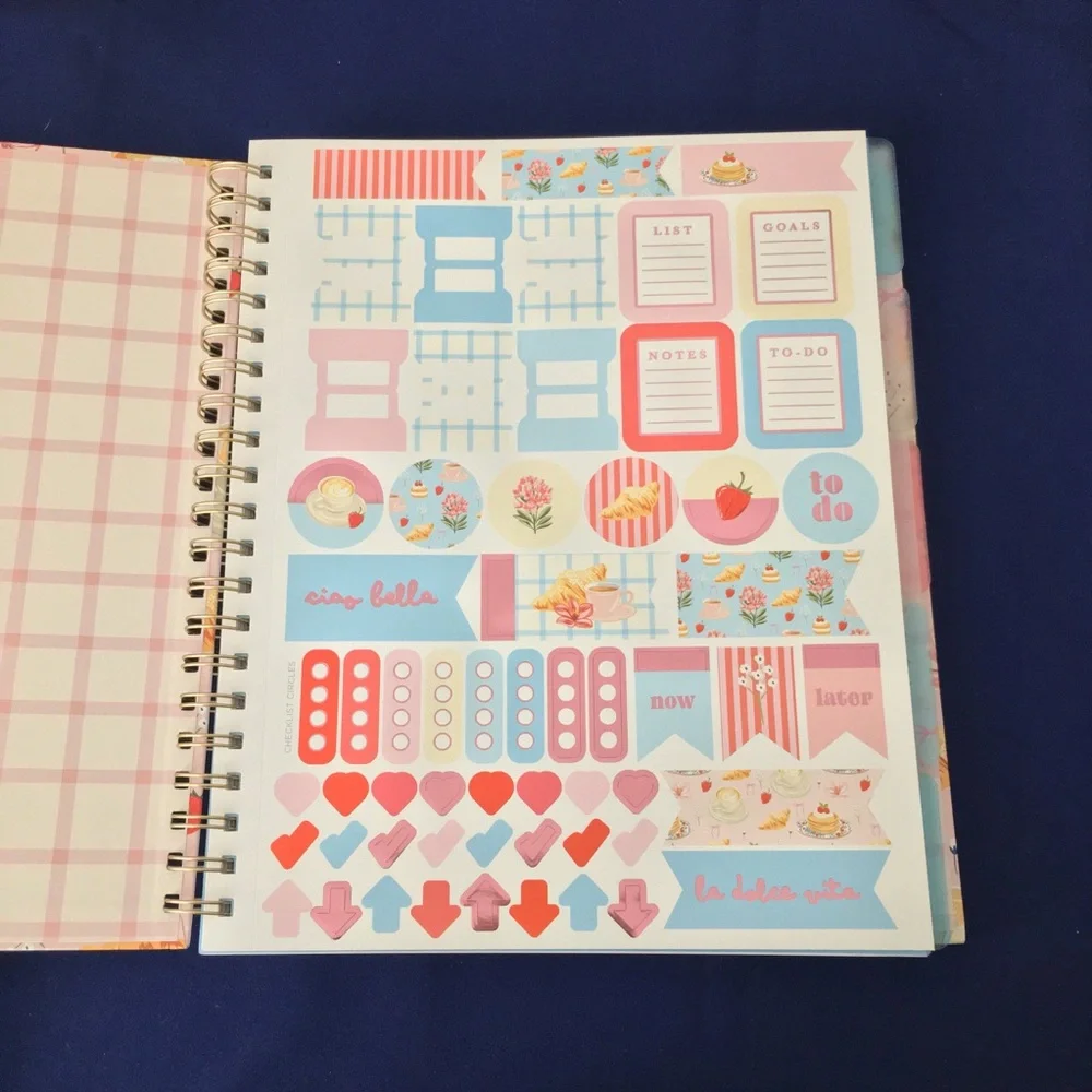 Brunch Breakfast Spiral Notebook